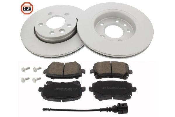 Bremsscheiben-Satz mit Carbon Bremsbelägen - hinten (47780HPS), VW Bus T5/T6